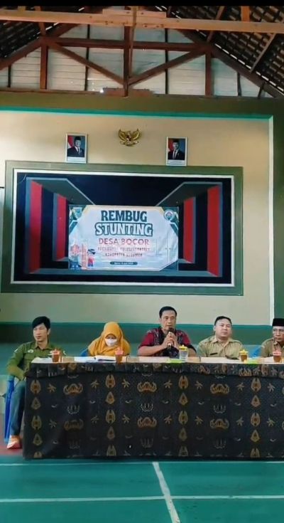 Rembug Stunting Desa Bocor: Bersama Mewujudkan Generasi Sehat dan Berkualitas